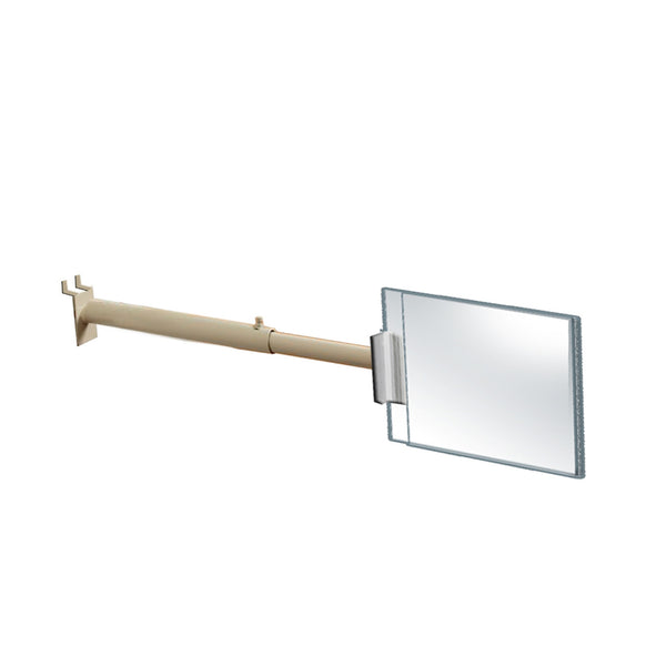 Two-Sided Aisle Acrylic Sign Holder with Telescopic Gripper 6"W x 4"H, 4-Pack