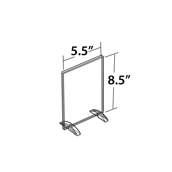 5.5" x 8.5" Vertical/Horizontal Dual-Stand, 10-Pack