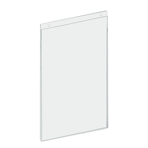 Clear Acrylic Wall Hanging Frame 8.5" Wide x 14'' High- Vertical/Portrait, 10-Pack