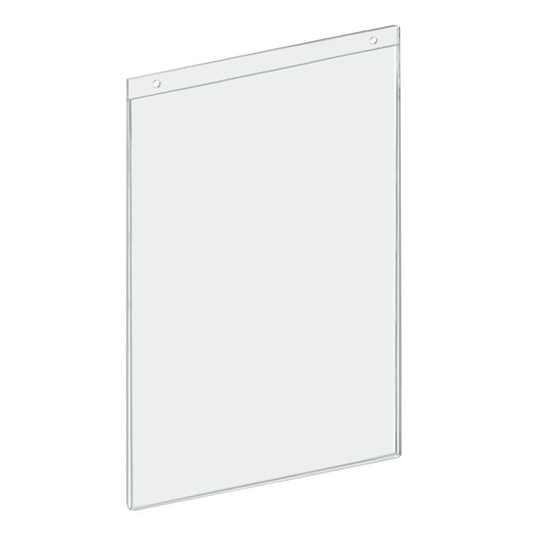 Clear Acrylic Wall Hanging Frame 11" Wide x 17'' High- Vertical/Portrait, 2-Pack