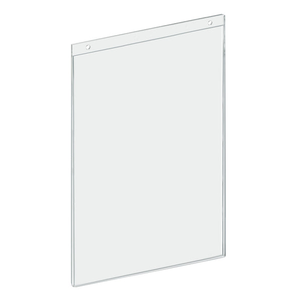 Clear Acrylic Wall Hanging Frame 11" Wide x 17'' High- Vertical/Portrait, 10-Pack