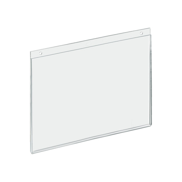 Clear Acrylic Wall Hanging Frame 14" Wide x 11'' High- Horizontal/Landscape, 10-Pack