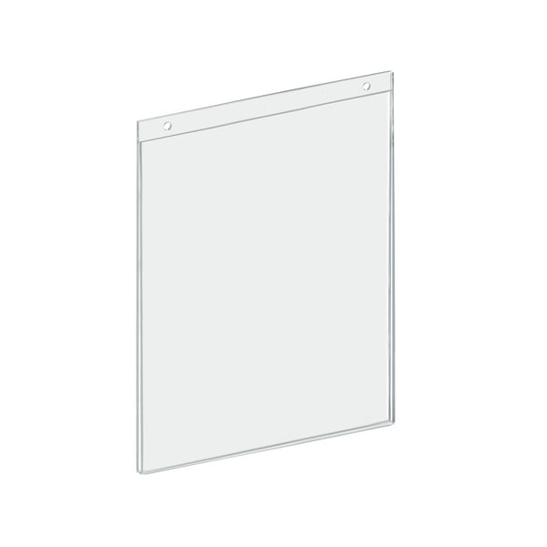 Clear Acrylic Wall Hanging Frame 9" Wide x 12'' High- Vertical/Portrait, 10-Pack