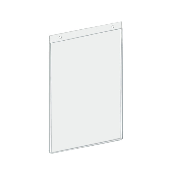Clear Acrylic Wall Hanging Frame 7" Wide x 11'' High- Vertical/Portrait, 10-Pack