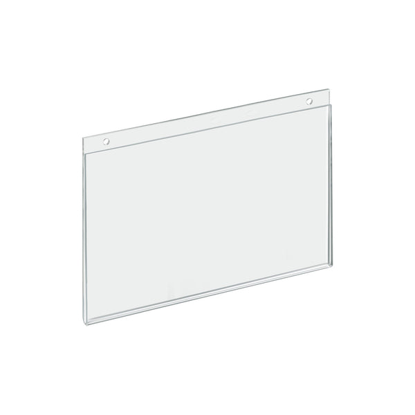 Clear Acrylic Wall Hanging Frame 11" Wide x 7'' High - Horizontal/Landscape, 10-Pack