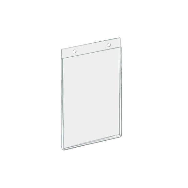 Clear Acrylic Wall Hanging Frame 5.5" Wide x 8.5'' Vertical/Portrait, 10-Pack