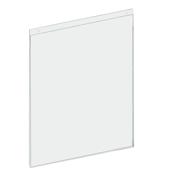 Clear Acrylic Wall Hanging Frame 17" wide x 22'' High - Vertical/Portrait, 10-Pack