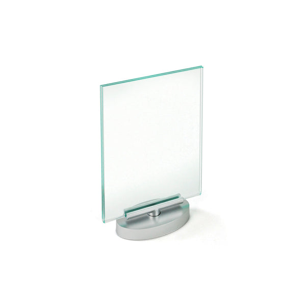 Two-Sided Revolving Acrylic Sign Holder Frame 5"W X 7"H, 2-Pack
