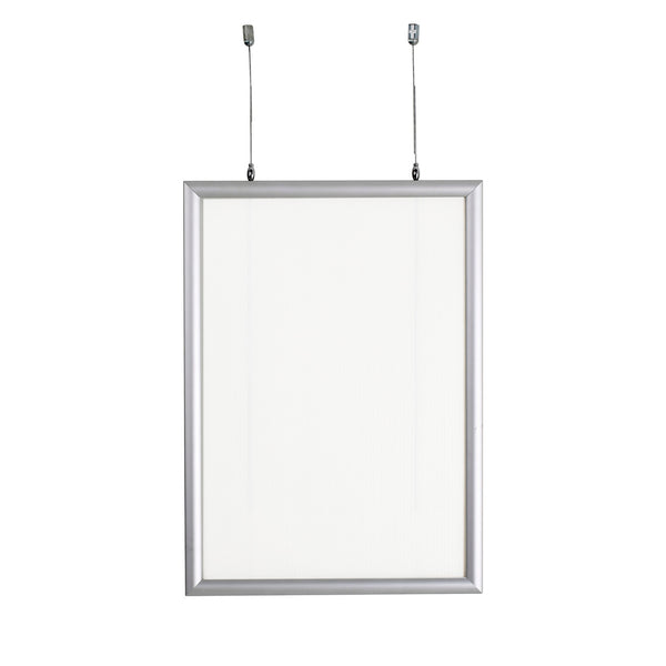 22"W x 28"H Double-Sided Hanging Snap Frame