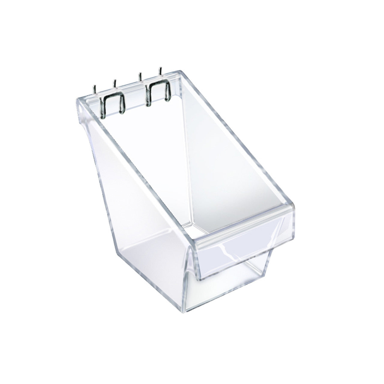 Mini Clear Plastic Molded Bucket, Storage Container Bin for Pegboard, –  DANONI
